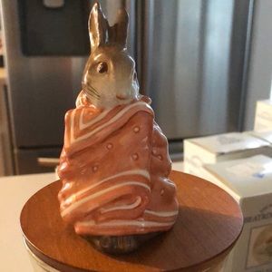 Royal Albert, poorly peter rabbit, and Peyton figurine, like new Original box